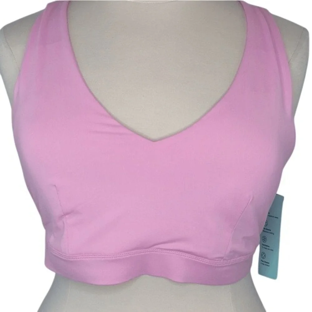 Ideology Pink Strappy Sports Bra